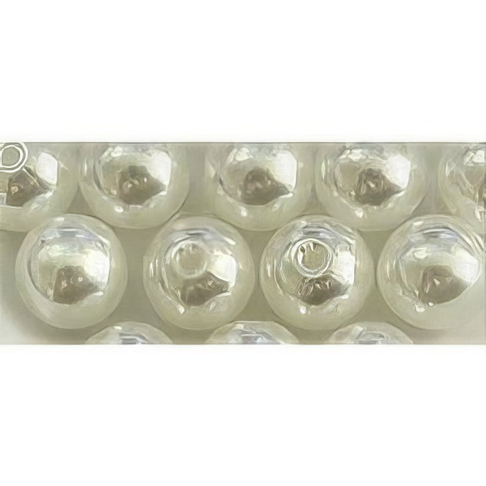 DECO-PERLE Acril 12mm cremeweiss ca.50Stk