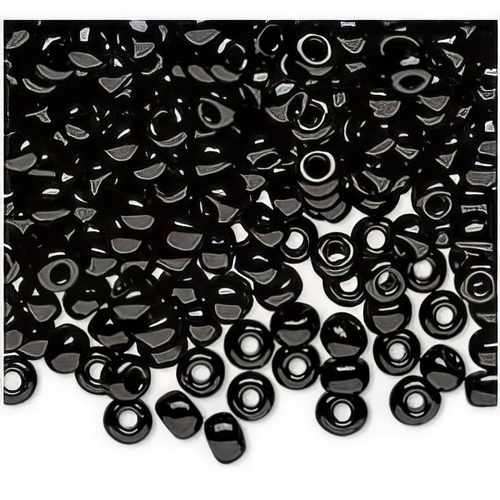 Rocaille 4.4mm #6 schwarz 17gr.Japan