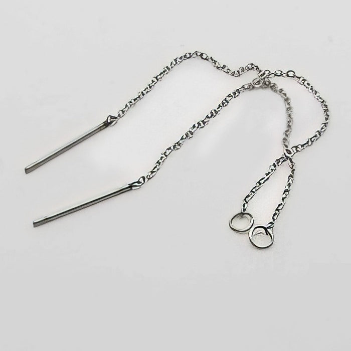 Ohrkettchen mit Ringli 3.5mm Edelstahl 2 Stück