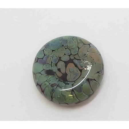 Ringtop Glasperle 21mm violett Zirkon Toppreis Online