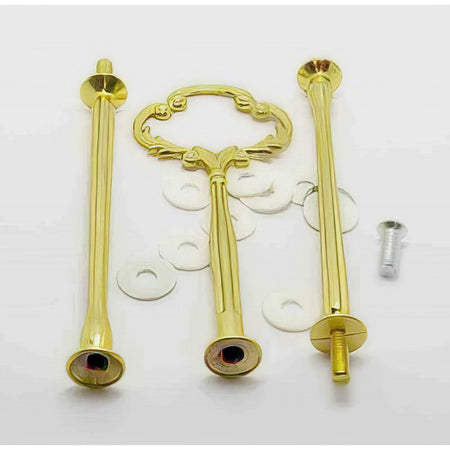 Set Etageren Basteln goldfarben (Baussatz)
