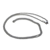 Rolo Kette 2x1mm Edelstahl mit Verschluss 53cm – Bild 2