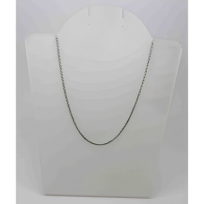 Rolo Kette 2x1mm Edelstahl mit Verschluss 53cm