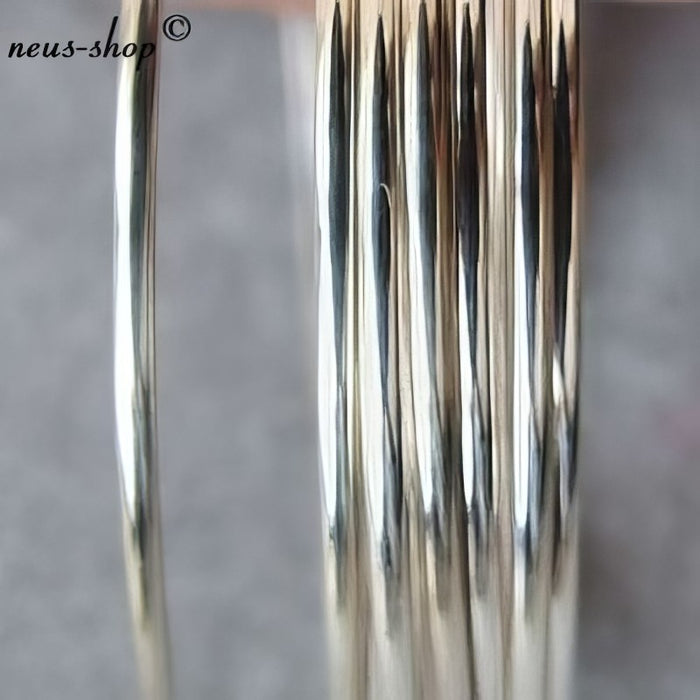 925 SILBERDRAHT 18GA= 1.02mm 10cm