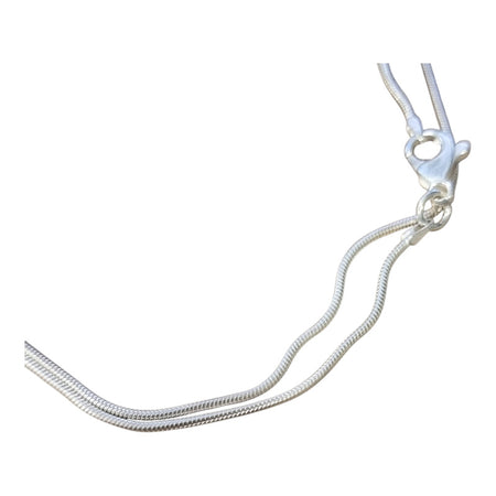 Schlangenkette 2mm Ø 925 Sterling Silber ca. 50cm – Bild 2