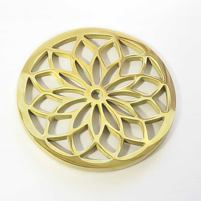 Ornament Edelstahl golden "Mandala" 35mm 1Stück
