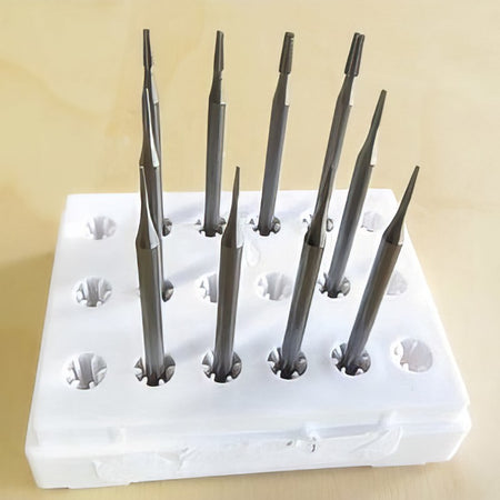 Kegel Kreuzschnitt Bohrer Set 10 grössen
