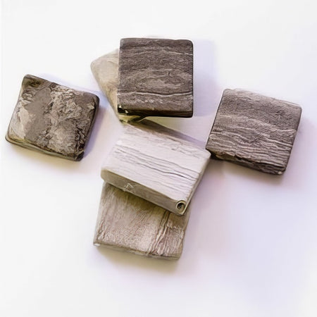 Marmor Quader beige 16x15mm  1 Stück