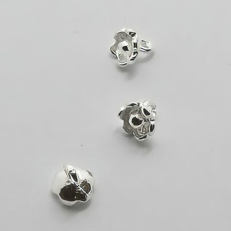 Anhänger Blümchen klein 925 Silber 3.5mm 3 Stück
