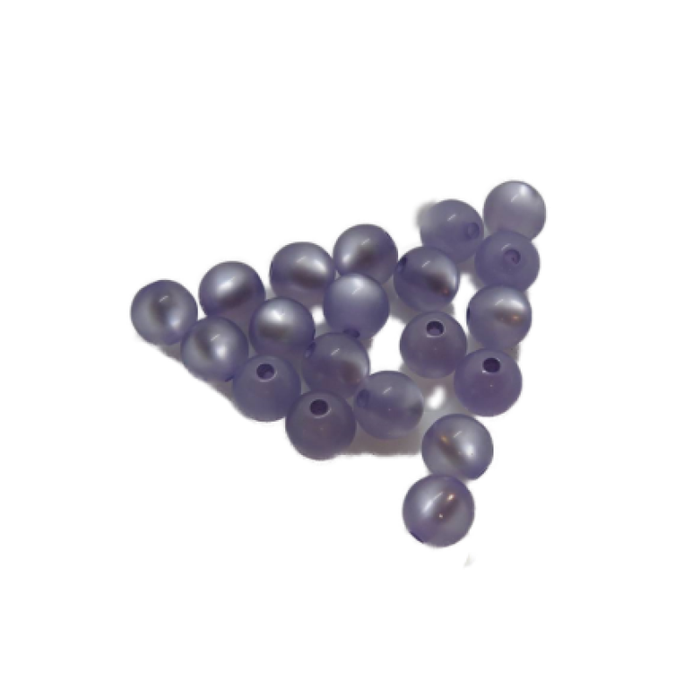 Polaris glanz lavendel 8mm 1 Stück