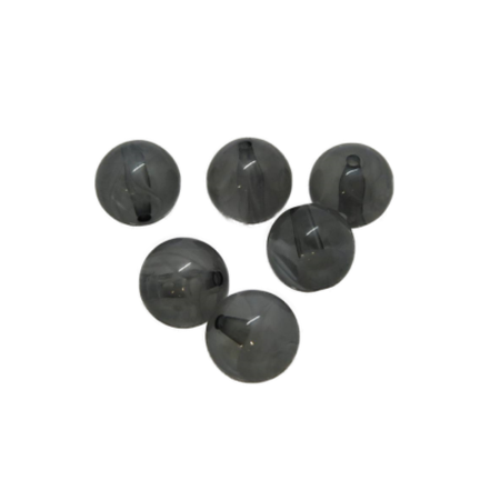 Acryl glanz Marmoriert grau 14mm 1 Stück