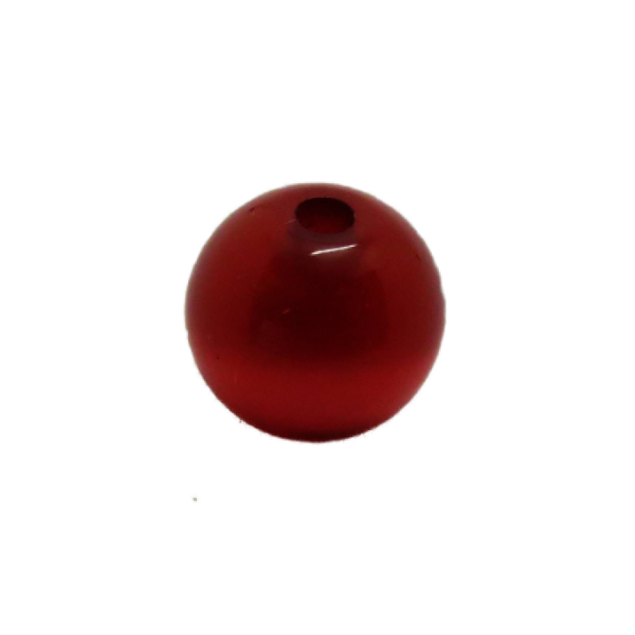 Polarisperle 8mm glanz rot