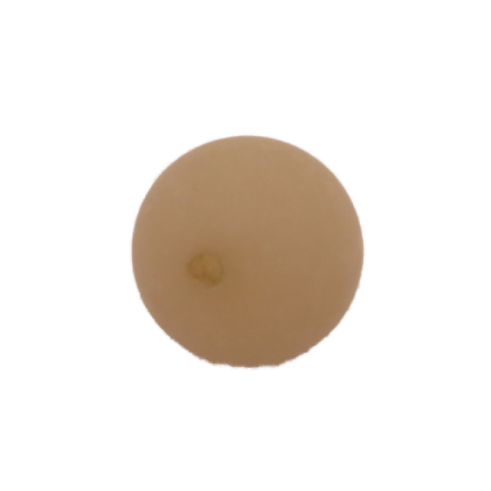 Polarisperle 14mm taupe