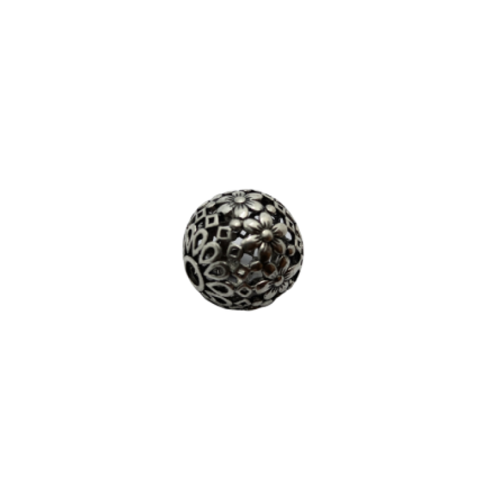 Metall Perle Margarette 17mm 1 Stück