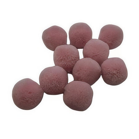 Pompon aus Polyester rosa 2cm 10 Stück