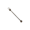Wechselanhänger "Kugel" Edelstahl 54mm x 1.5mm 1 Stück