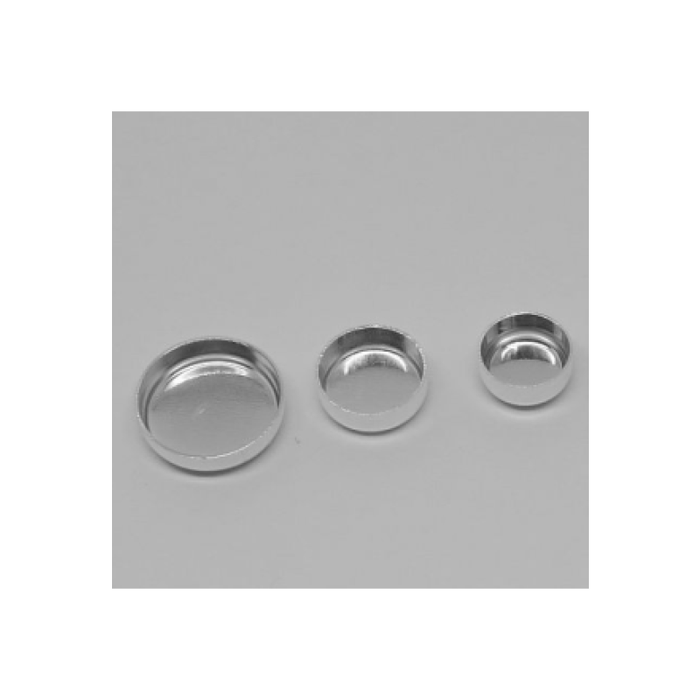 Bezel Schälchen 925 Silber 16mm 1 stk.