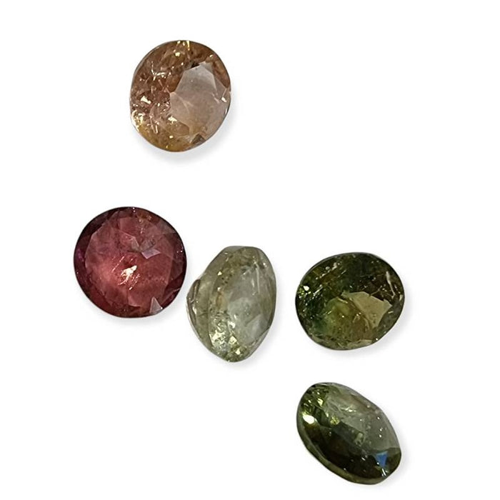 9 Turmalin 5mm Diamant schliff  5 Stück