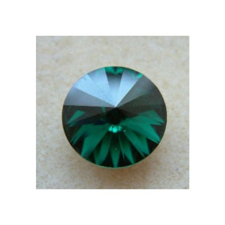 Rivoli  emerald 6mm 1 Stück
