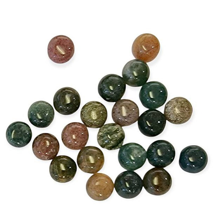 Cabochon fancy jaspis rund 6mm 1 Stk.
