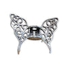 Flügelperle Metall platinfarbenen 45x36mm 1 Stück – Bild 2