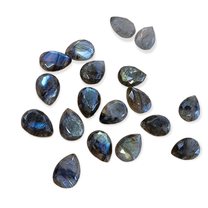 Cabochon Labradorit Tropfen ca.14x10mm 1 Stk.