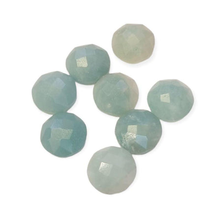 Cabochon Amazonit Rosecut rund ca.8mm 1 Stk.