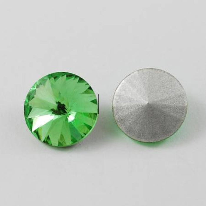 Rivoli Peridot 14mm 1 Stück