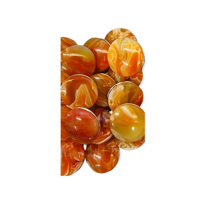 Chunk meliert orange