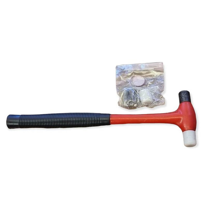Kleiner Kunststoff /Metall Hammer  1 Stück