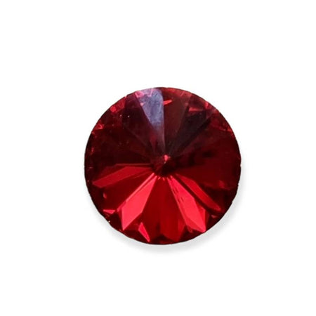 Rivoli rot Siam 12mm 1 Stück
