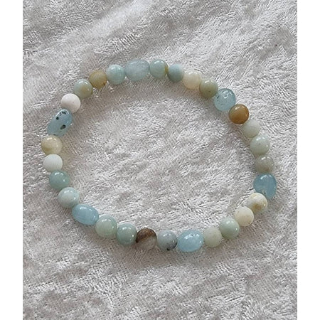 Armband Amazonit und Aquamarin