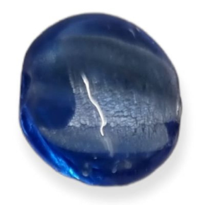 Lampwork div Farben silberfolie 15x9mm 1Stück