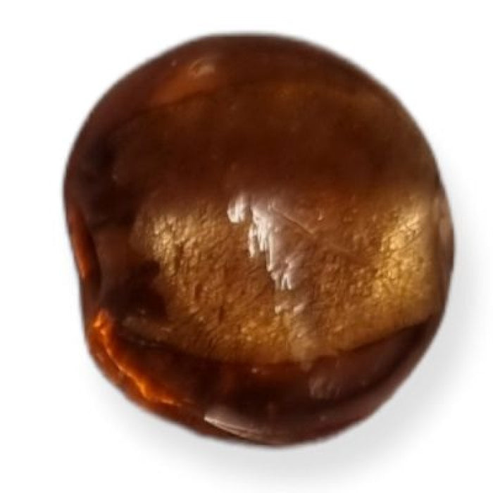 Lampwork div Farben silberfolie 15x9mm 1Stück