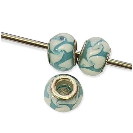 Easy style  türkis  Swirl  1 Stück