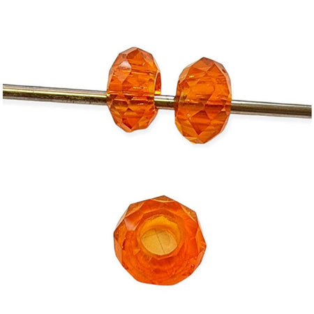 Easy style Perle orange Glasschliff Toppreise