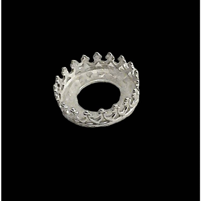 Kronen Schälchen 925 Silber 12mm 1 stk.