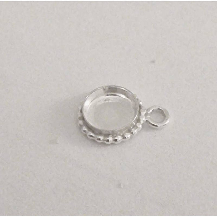 Dott Schälchen 925 Silber 6mm 1 stk.