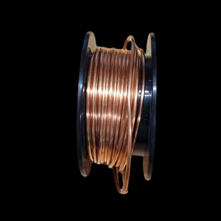Draht Kupfer halbrund 12GA (2,05mm) 1m