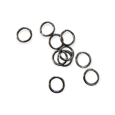 Ring "ZU" Edelstahl 6x0.8mm  10 Stk.