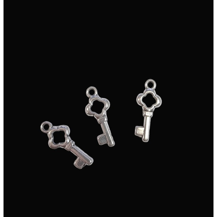 Anhänger Schlüssel 4er-Klee 21.5x8.5mm 1 Stück