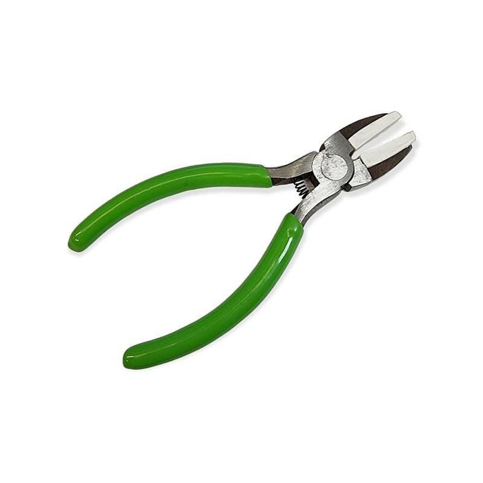 Flachzange mit Nylon Backen grün