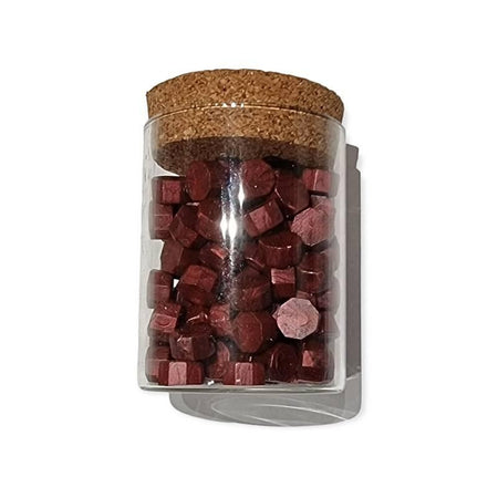 Sigel Wax im Glas dunkelrot 40gr.