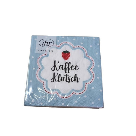 Serviette Kaffee Klatsch  25x25mm