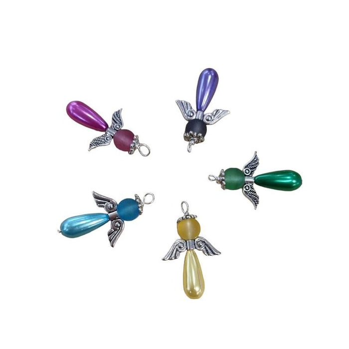 Buntes Schutz Engel Set Pearl für 20 Engeli