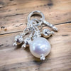 Anhänger Charm mit Süsswasserperle  Silber 925 1 Stk. – Bild 2