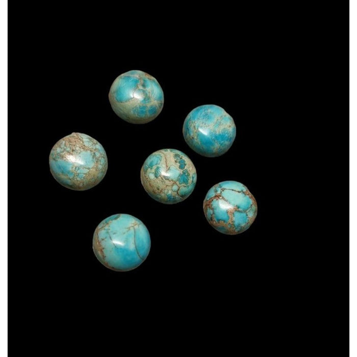 Cabochon Imperial Jaspis rund ca. 8mm 1 Stk.