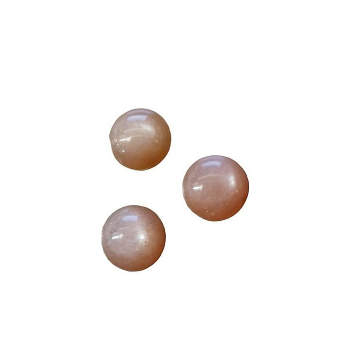 Cabochon Sunstone rund ca. 10mm 1 Stk.