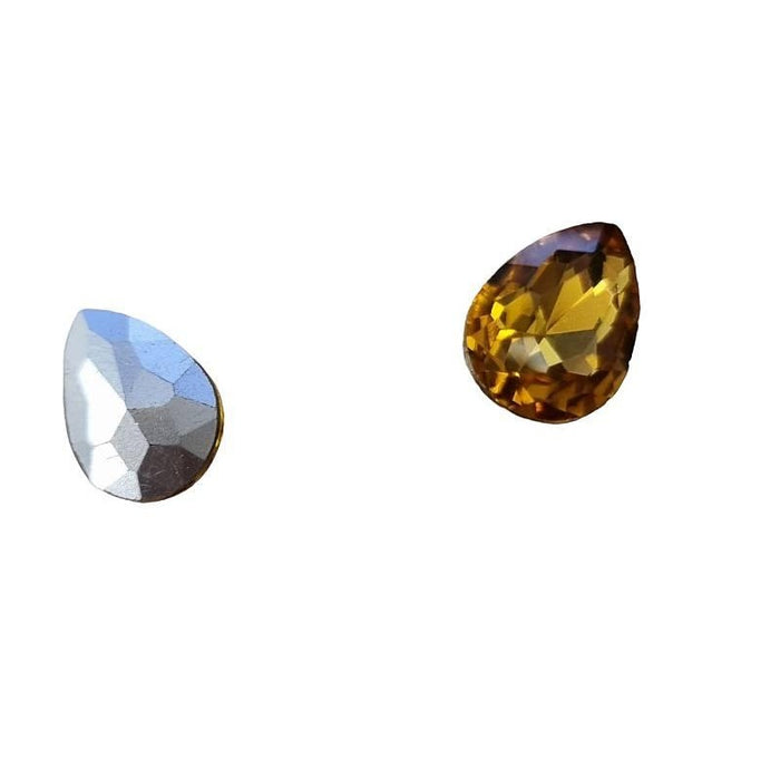 Rivoli Tropfen amber 18x13mm 1 Stück