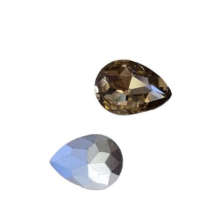 Rivoli Tropfen Champagner 18x13mm 1 Stück